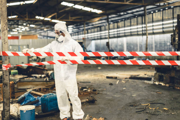 Professional Biohazard technician working in David City, NE